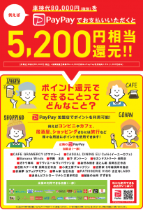 ココセレクト長岡PayPayオトク！
