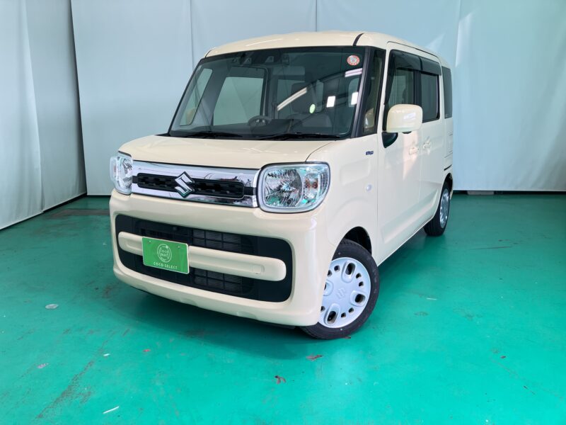 スズキ　スペーシア　ハイブリッドX　全方位モニター用カメラパッケージ装着車　4WD