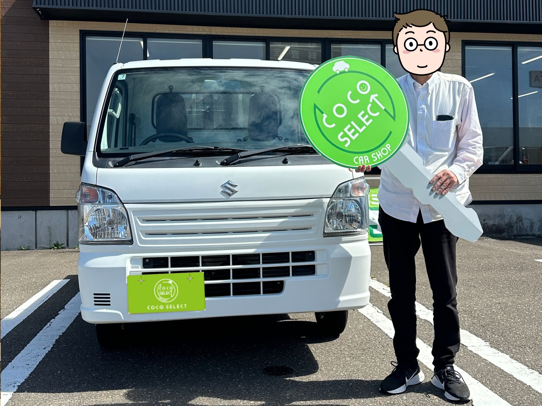 納車セレモニー - ココセレクト 上越4WD専門店 | 新潟リース契約No.1軽